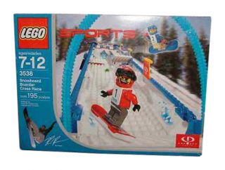 Lego Sports Gravity Games Snowboard Boarder Cross Race 3538