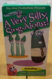 veggie tales a very silly sing along vhs video time