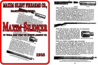 maxim 1925 gun silencer catalog  8 45