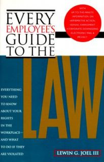 Every Employees Guide to Law by Lewin G. I., 3rd Joel 1997, Paperback 