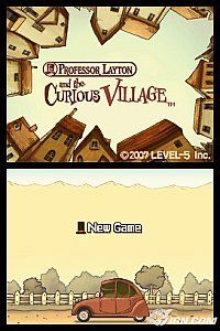 Professor Layton and the Curious Village Nintendo DS, 2008