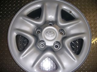 2007 11 toyota tundra wheel 18 silver steel wheel with