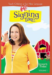 Signing Time! Vol. 7   Leahs Farm (DVD,