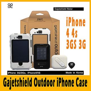 Newly listed iPhone 4 4S 3G 3GS Gajetshield Case Solar Battery 
