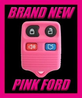 NEW UNIQUE PINK REMOTE FORD LINCOLN MERCURY KEYLESS ENTRY KEY FOB 