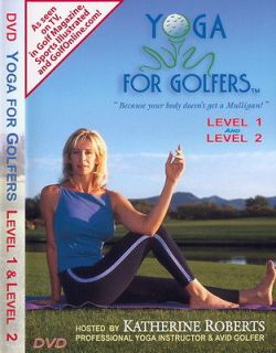 yoga for golfers level 1 2 golf dvd golf flexi