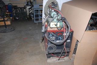 Lincoln DC 400 Stick TIG and MIG Welder,wirefee​d,stinger 