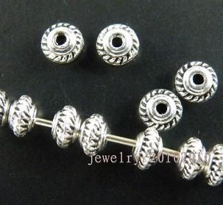 400pcs tibetan silver little bicone spacer beads 5x3mm from china