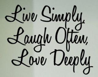 13 live laugh love vinyl decal wall sticker words lettering