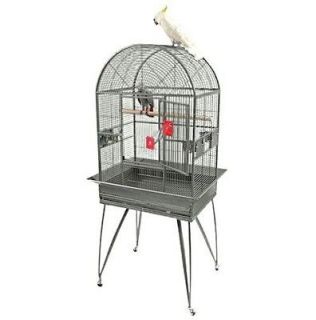 deluxe dome top bird cage sandstone color large size returns