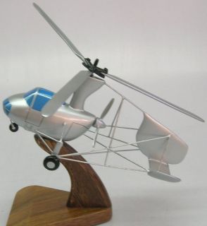 Kamov Autogyro AK Helicopter Wood Model Replica X Large Planeshowcase