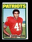 1972 topps 299 larry carwell patriots nm oc 00010526 buy