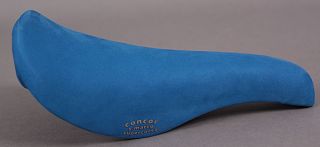 San Marco Concor Supercorsa WCS Blue Saddle & Leather Handlebar Tape 
