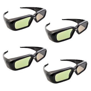   3D Active Rechargeable Glasses DLP Link Projector for Optoma BenQ US