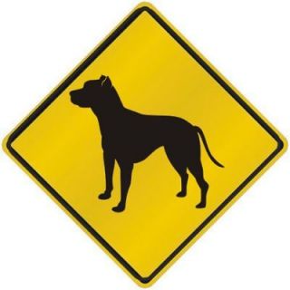 crossing sign sign american pit bull terrier time left $