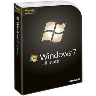 microsoft windows 7 ultimate upgrade 32 64 bit included time