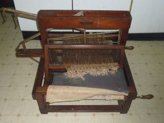antique wunder weaver table loom 540 4 