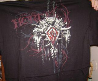world of warcraft for the horde logo t shirt 4x 4xl new