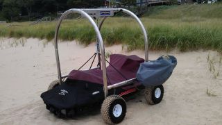Beach Rover Motorized PWC Lift   Better than a jet ski dolly