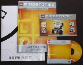 Newly listed LEGO Mindstorms NXT 1.0 constructopedi​a, CD, pad exc+