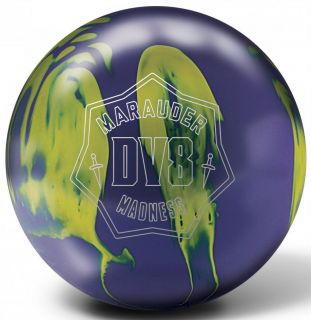 dv8 marauder madness bowling ball nib 1st quality 15 lb