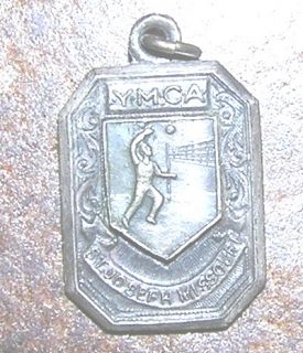 1931 ymca ss sports medal volleball st joseph mo time
