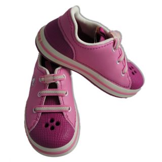 CROCS Crocband Sneakers Sneak Berry/Pink GIRLS Sz 10 11 12 13 NEW