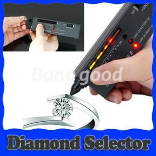 LCD Display Jewelry Gemstone Gems Diamond Authentication Selector 