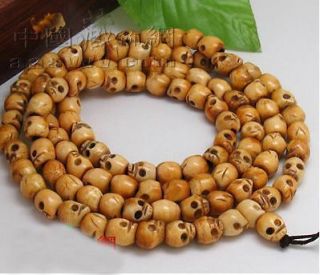 Newly listed Classic 108 Skull Beads Buddhist Prayer Mala Necklace