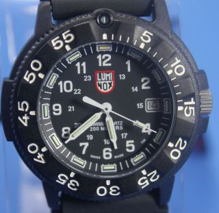 luminox 3001 original navy seal diver watch time left $