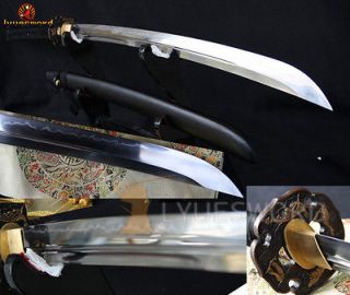 49RAZOR SHARP JAPANESE CLAY TEMPERED FULL PRACTICAL Naginata SWORD 