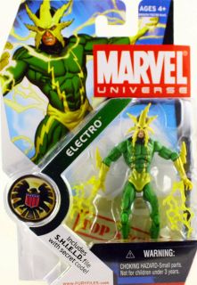 Marvel Universe Series 1 025 ELECTRO (Non Variant; 1st Ed.) MOC 