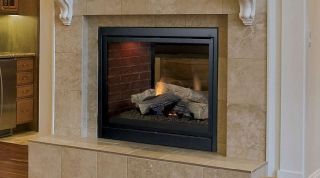 majestic pearl see thru direct vent gas fireplace stldvnsc fireplace