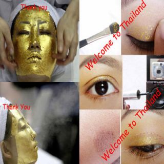 100 pcs 100 % 24k gold leaf anti wrinkle facial