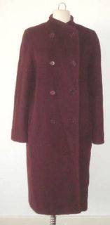 max mara plum winter wool long coat trench jacket 6