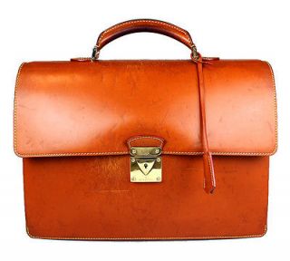 Louis Vuitton Robusto1 Briefcase Business Bag Nomade Leather #8797