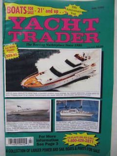 yacht trader july 1995 boats for sale 21 and up