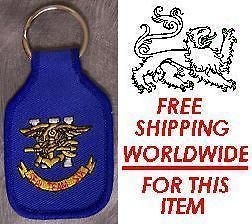 embroidered cloth military key ring navy seal team 6 n