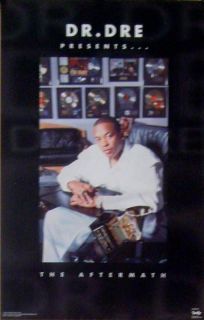 dr dre 23x35 presents the aftermath poster 1996 one day