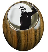 steve mcqueen bullet gear knob choice of wood or leather
