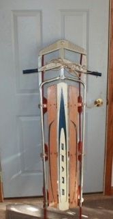 Vintage  Snow Runner Sled, Christmas Decoration or downhill 