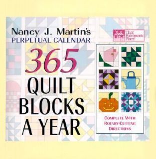  Year Perpetual Calendar by Nancy J. Martin 1999, Paperback