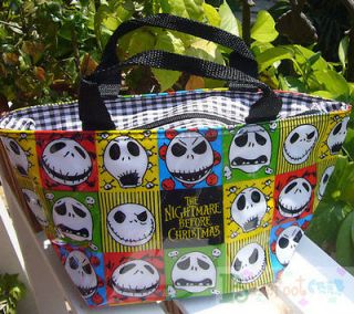 NEW ARRIVAL Nightmare before Xmas Jack COLOR BOX STYLE PURSE TOTE 