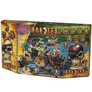   EYES PHANTOM Pirate Ship Mega Bloks 95524 Toy Blocks Pirates New I