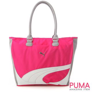 bn puma melrose shoulder tote bag pink