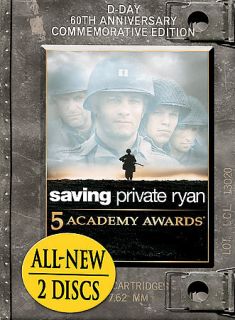 Saving Private Ryan (DVD, 2004, 2 Disc Set, D Day 60th Anniversary 