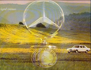 1977 Mercedes Benz Large 40 PAGE Sales Brochure   450SEL 450SL 450SLC 