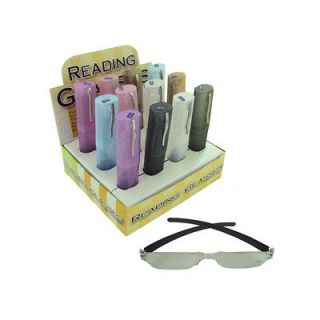 new wholesale case lot 4 reading magnifying glasses cased returns