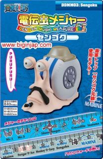 One Piece Den Den Mushi Measuring Tape Sengoku Figure Toy Hobby Japan 