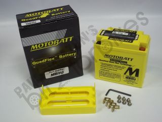MotoBatt QuadFlex MB9U Battery for a Cagiva Cruiser (125cc) (1987 1987 